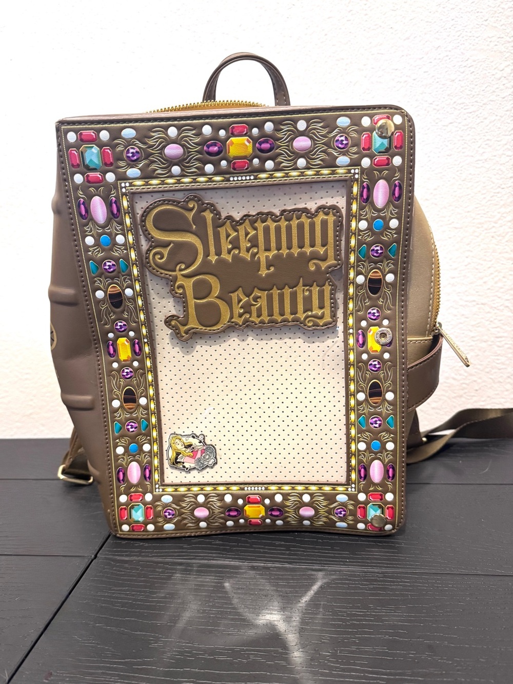 Loungefly Sleeping Beauty Book Backpack